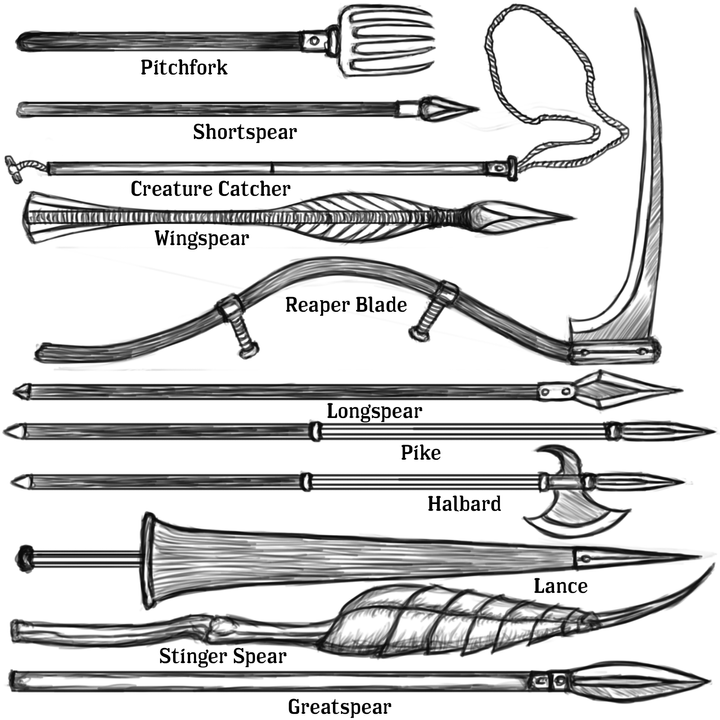 Iron Age - Polearms